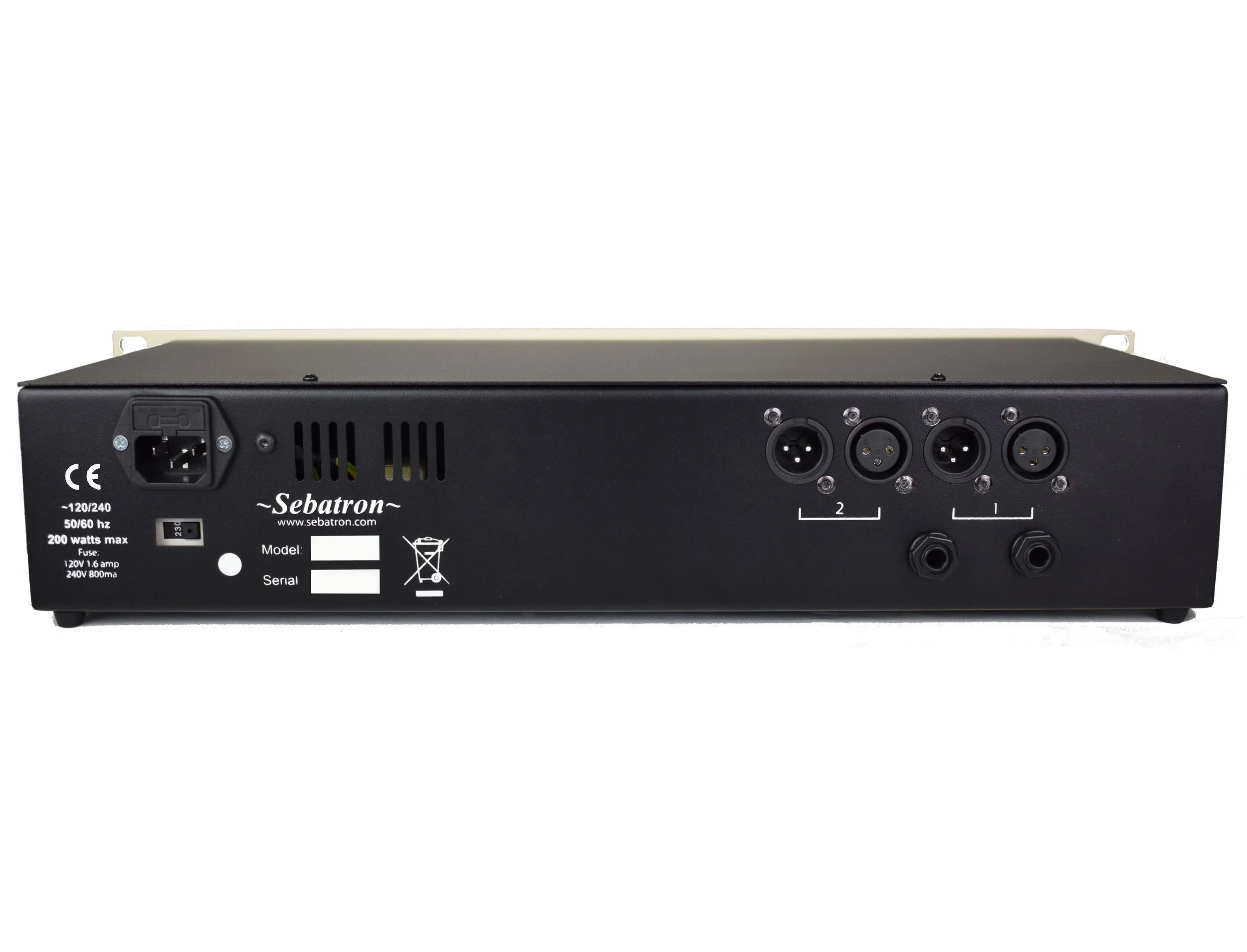 Sebatron vmpDualPlus Dual-Channel Tube Microphone Preamp/DI/EQ